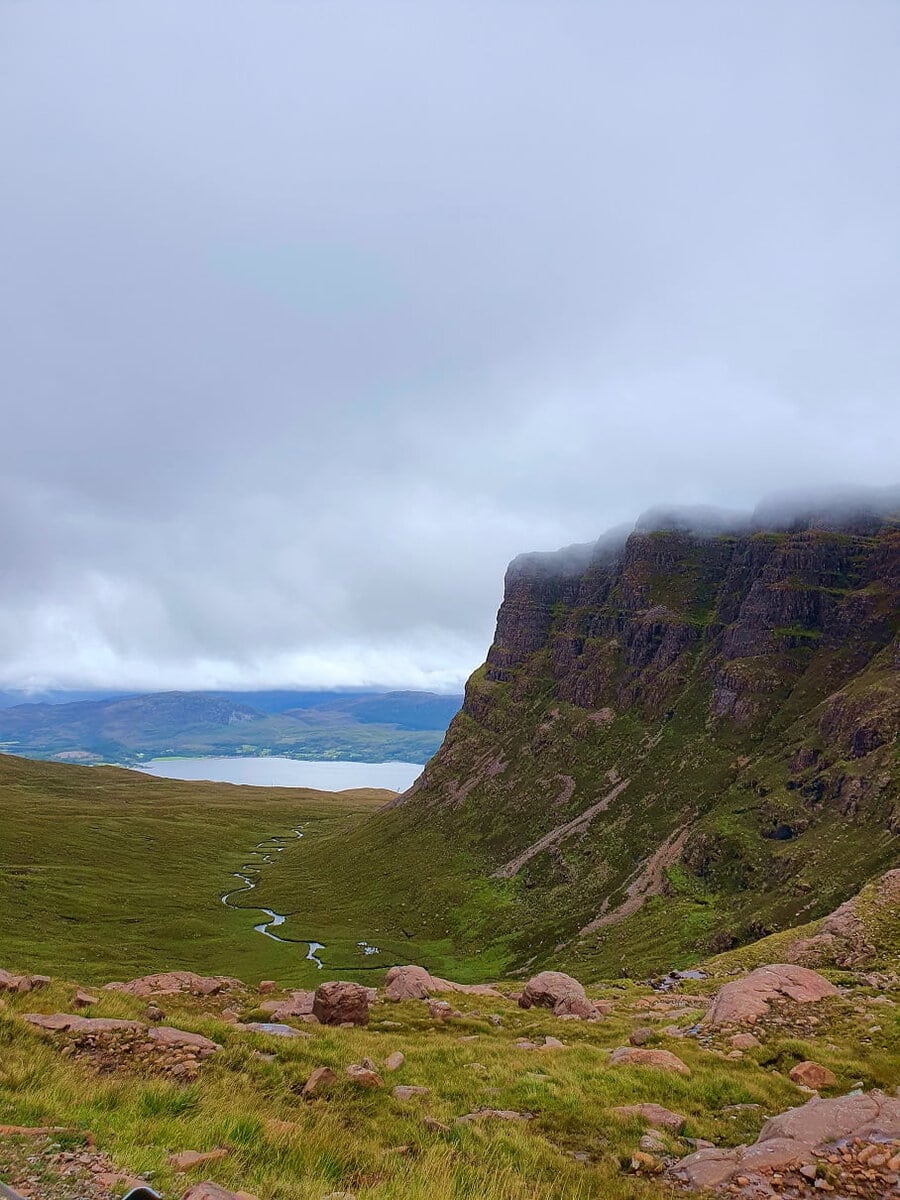 Bealach na Ba Highlands Nebel