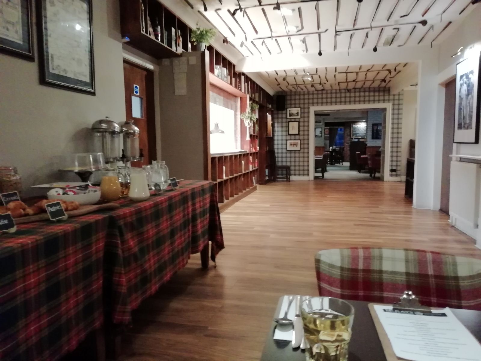 Frühstücksraum des McKays Hotel in Pitlochry, Schottland