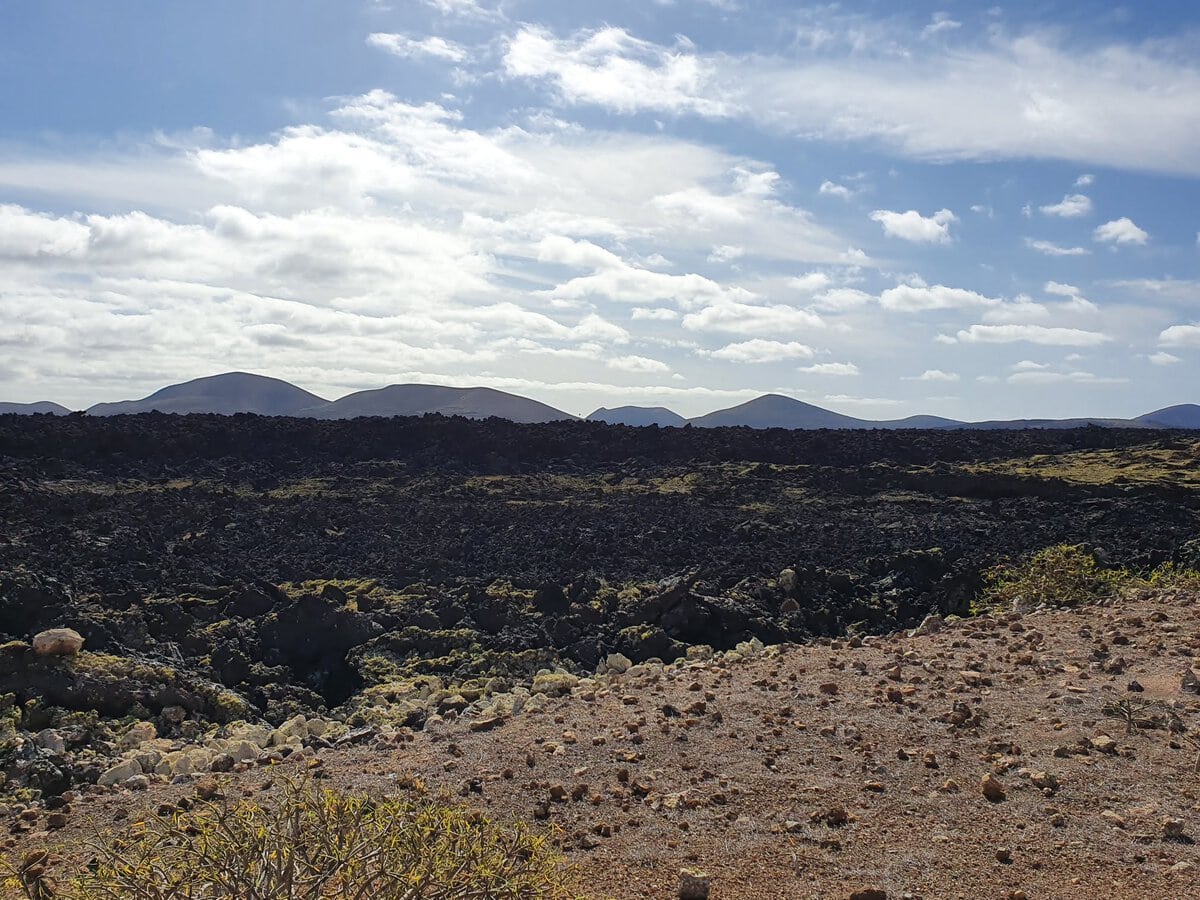 Wanderparkplatz am Camino al Crater als Startpunkt der Wanderung