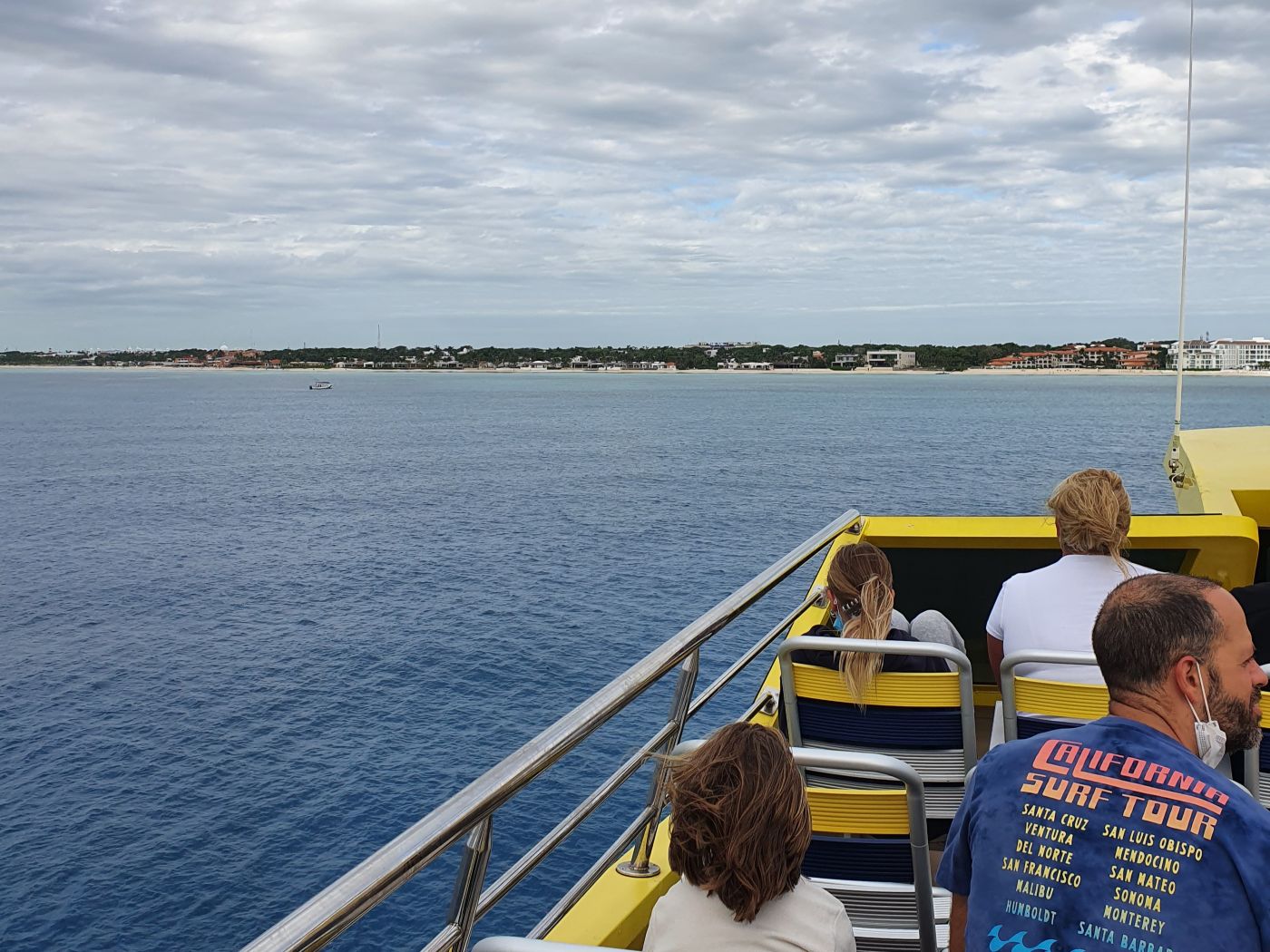 Auf der Fähre nach Cozumel