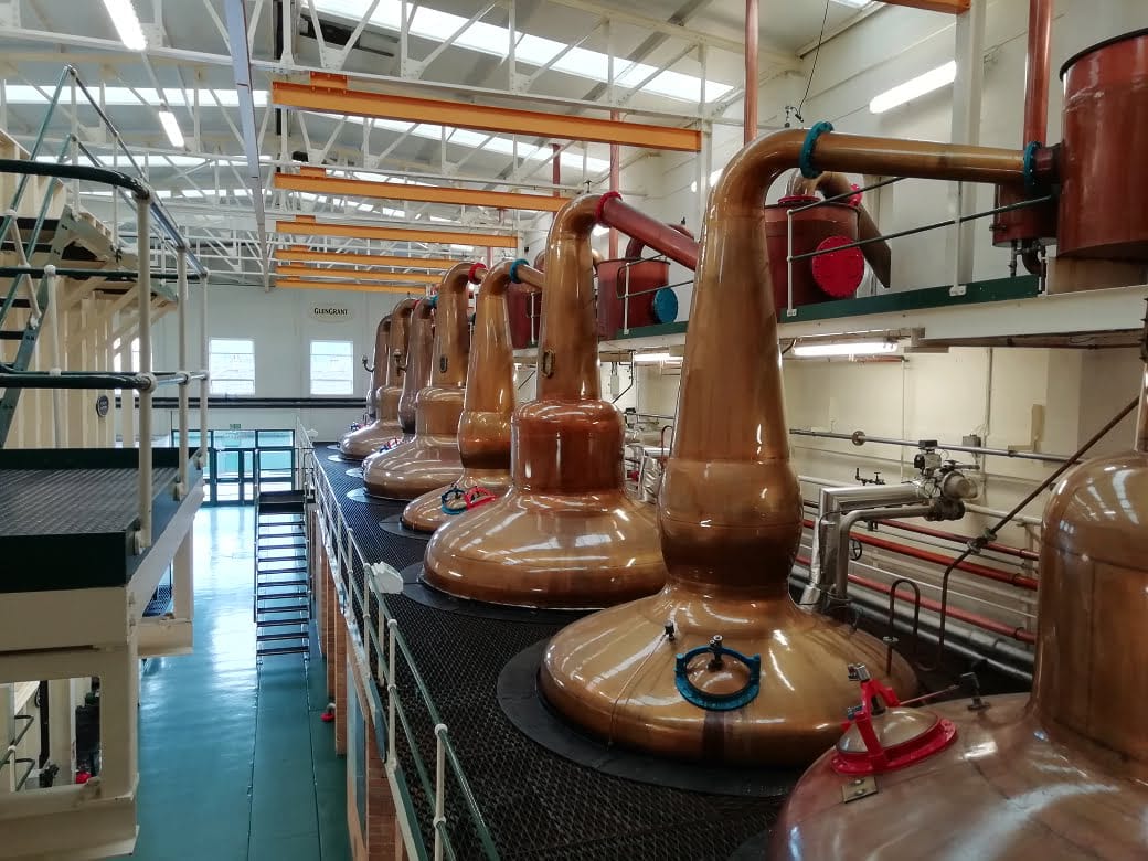 Brennblasen Glen Grant 