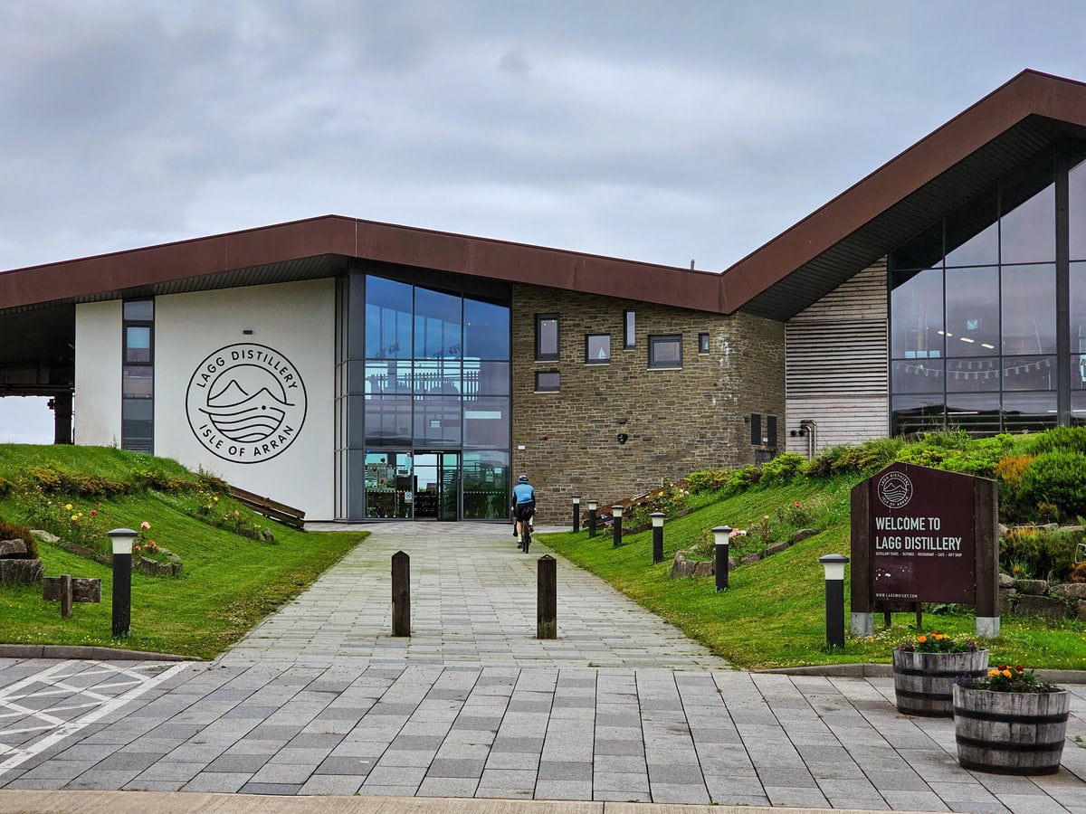 Lagg Whisky Destillerie auf der Insel Arran in Schottland