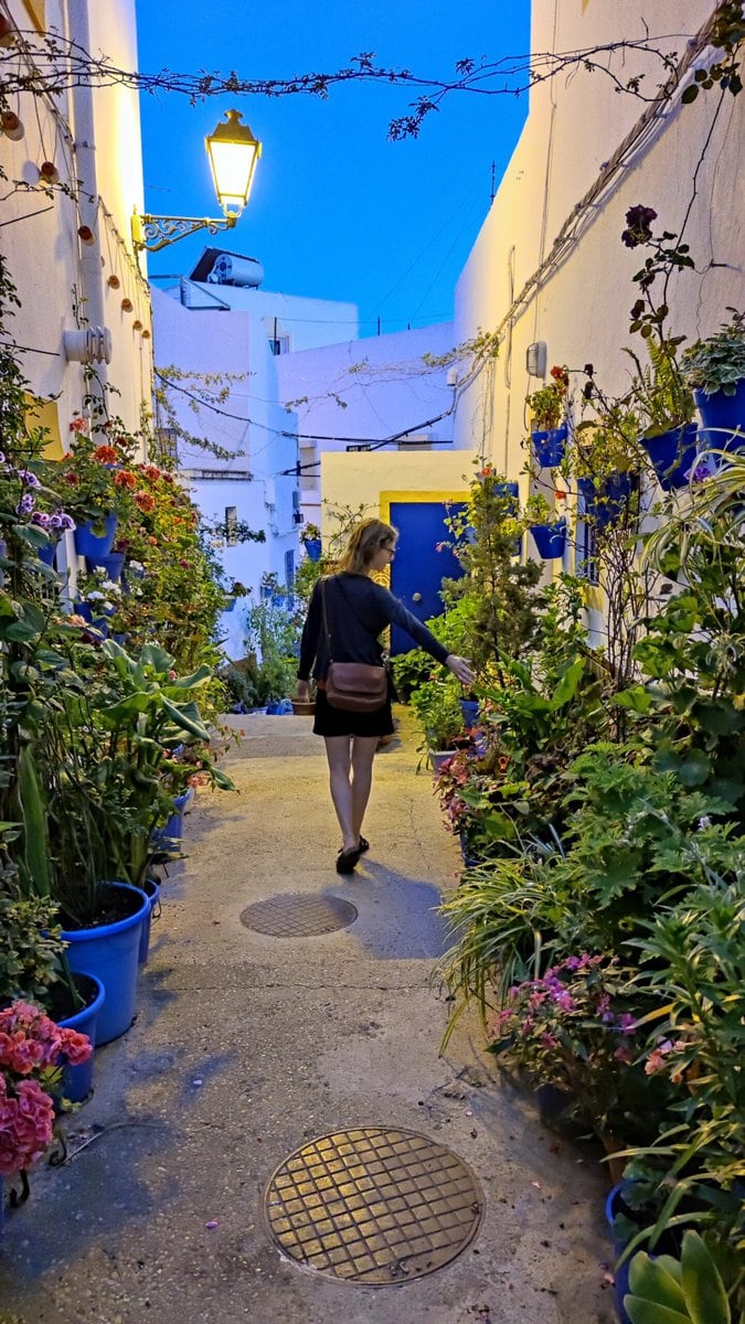 Conil de la Frontera Blumenstraße