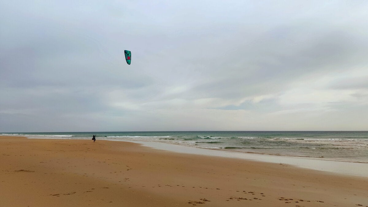 Kite Surfen in Andalusien Conil de la Frontera