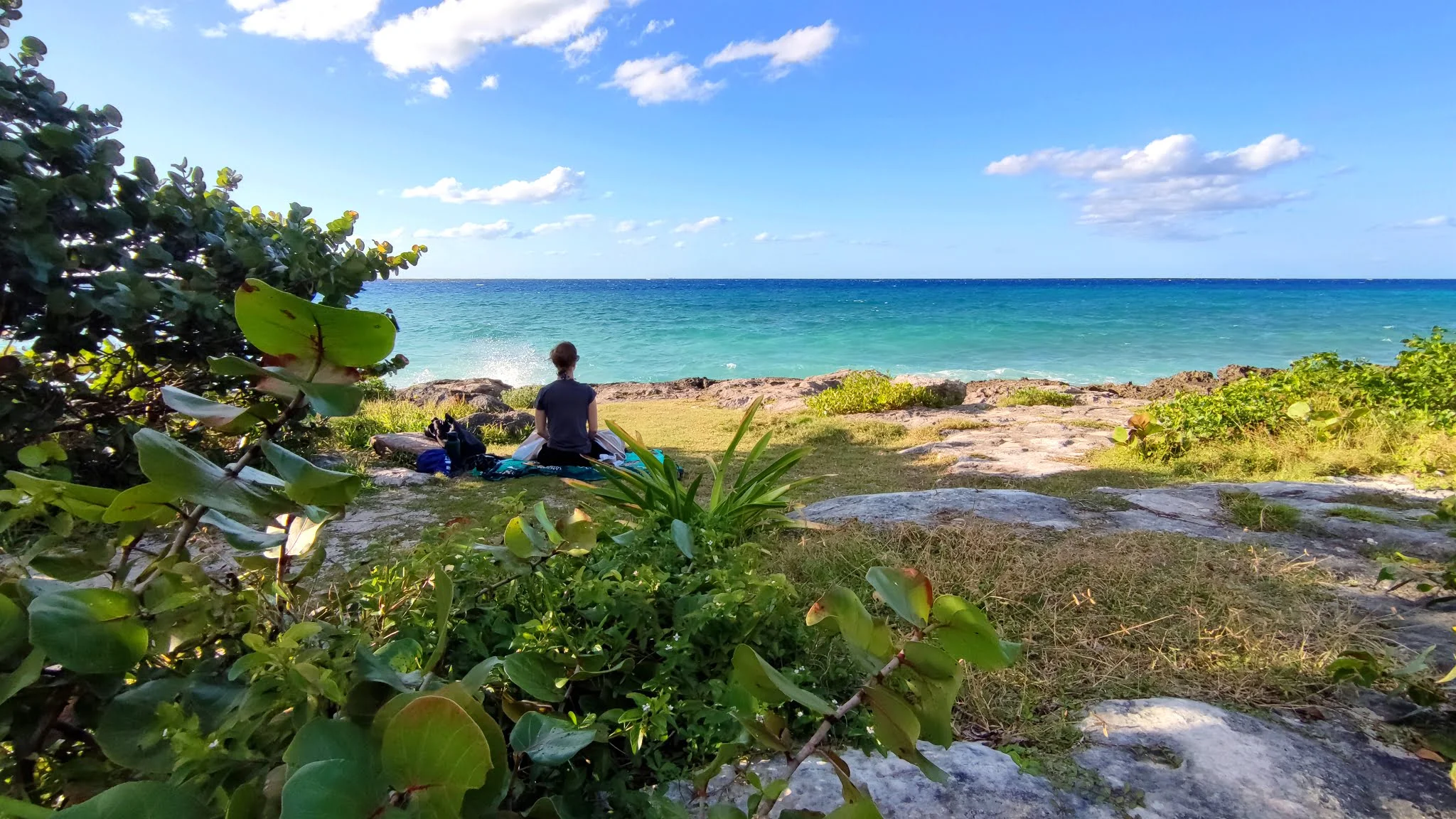 Baden und Schnorcheln am Playa las Rocas auf Cozumel 