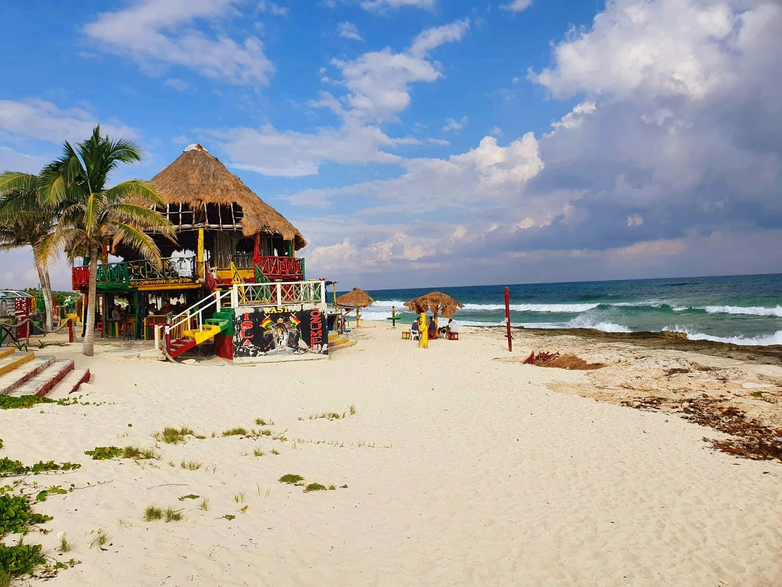 Reggae Beach Bar auf Cozumel Tipp zum Essen und Entspannen