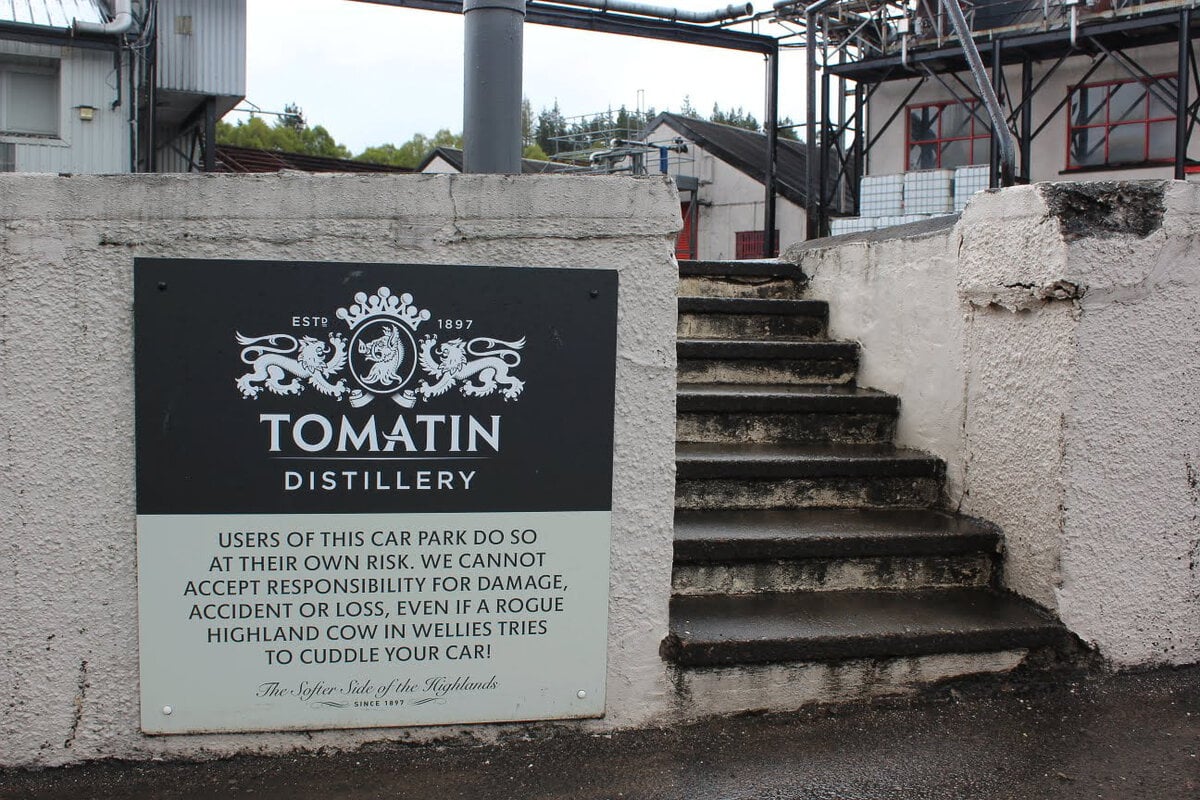 Besuch bei Tomatin Destillerie in Schottland