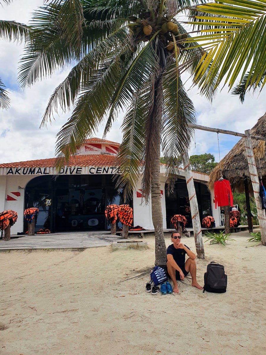 Akumal Dive Center in der Akumal Bay