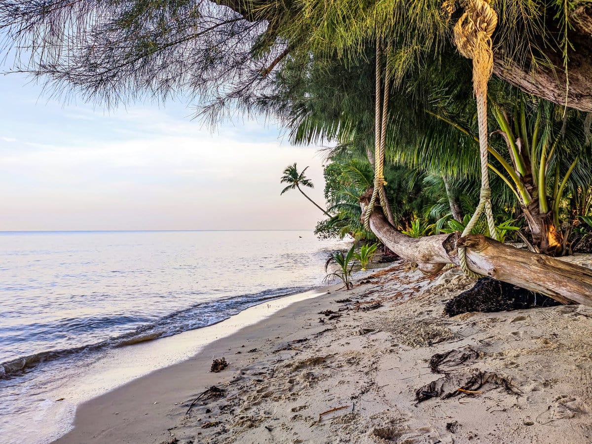 Strand auf Koh Samui vor Lipa Noi und Nathon