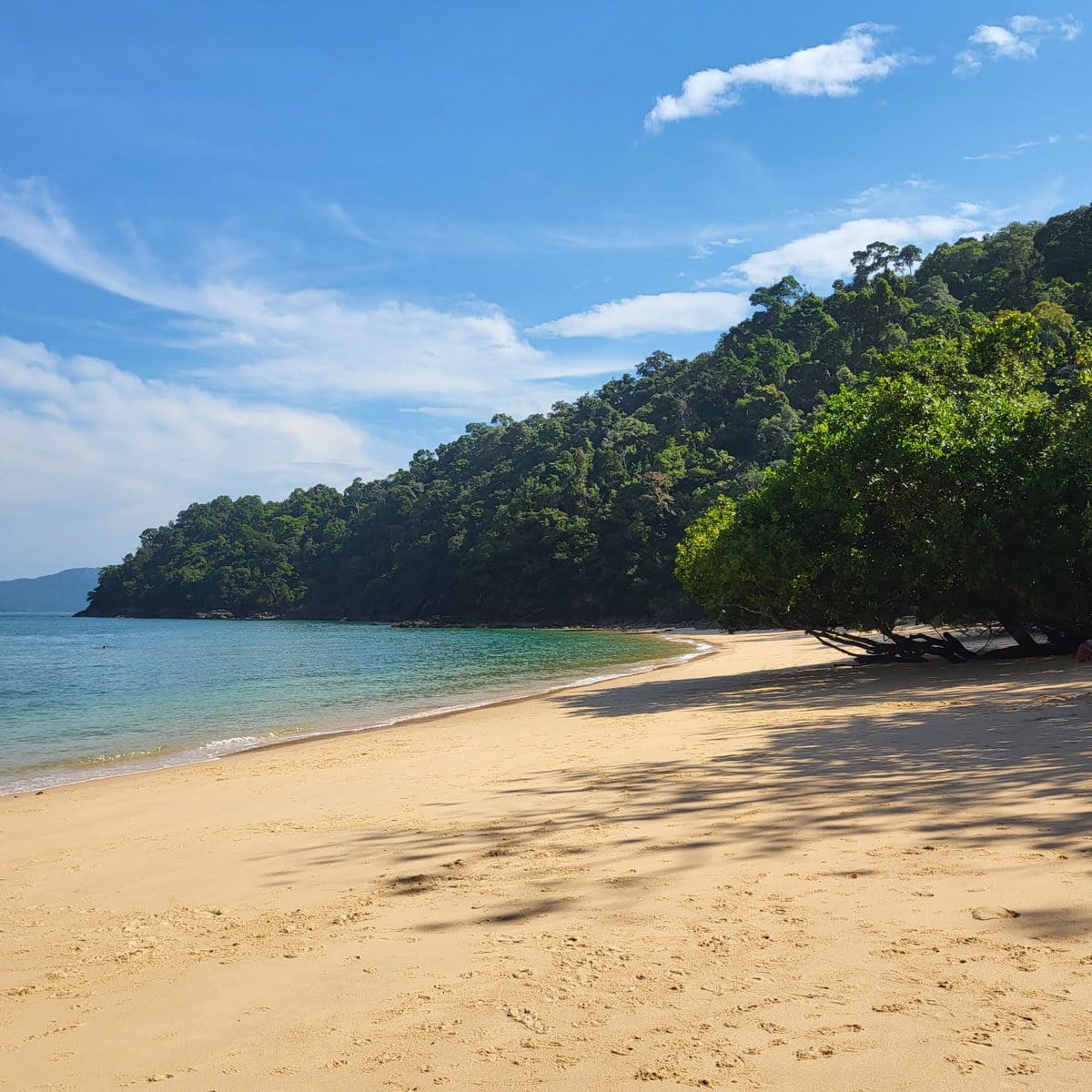 Strand Ao Kwang Peeb (Monkey Beach) auf Koh Phayam
