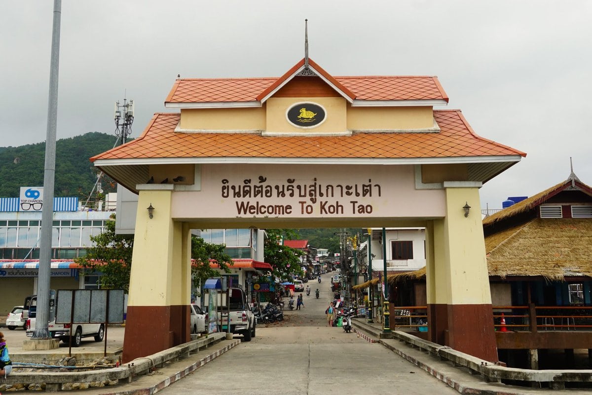 Koh Tao Hafen