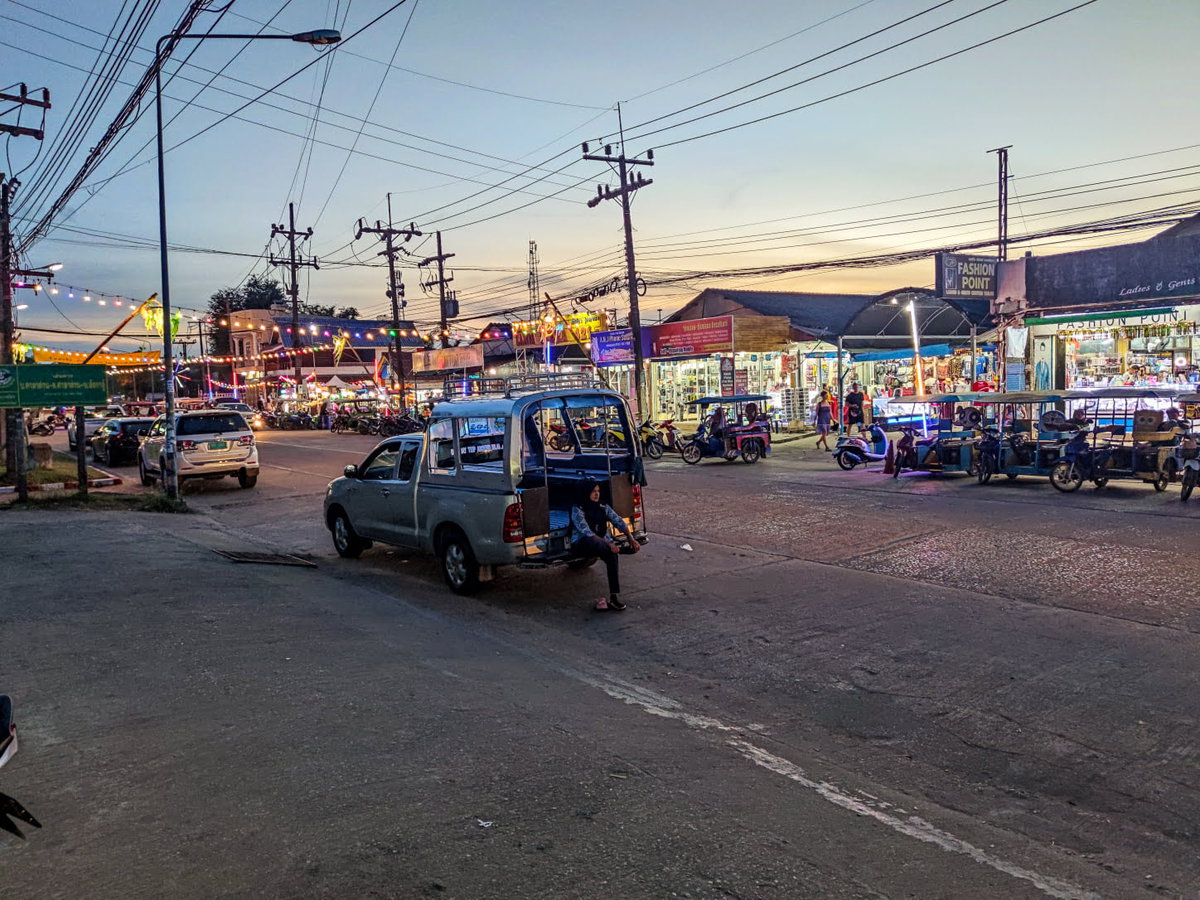 Saladan Nachtmarkt auf Koh Lanta