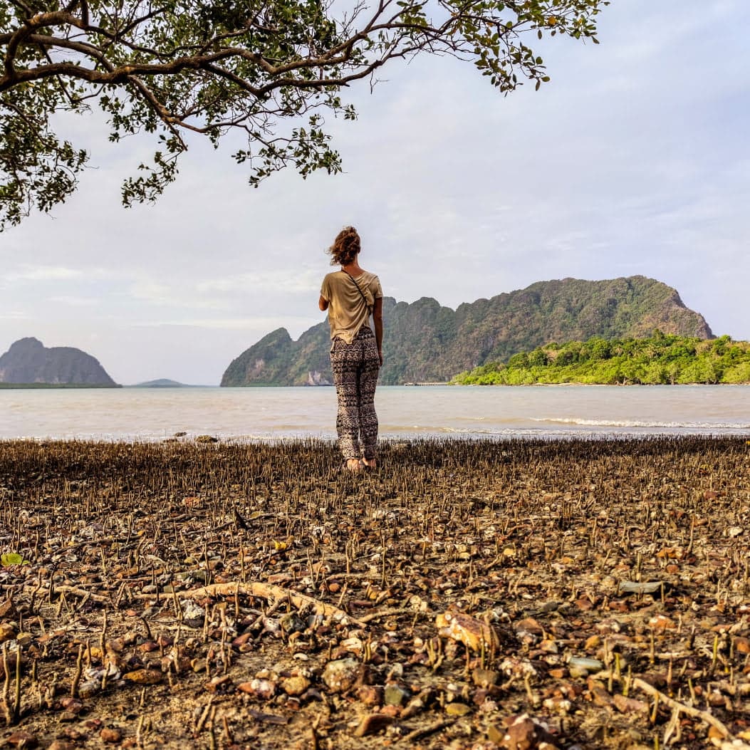 Viewpoint auf Koh Lanta Noi mit Blick auf unbewohnte Inseln