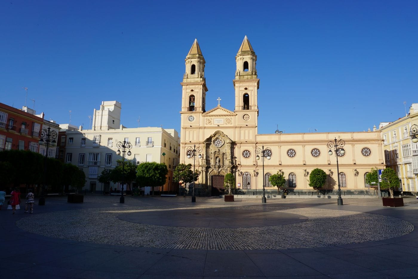 Die Innenstadt von Cadiz