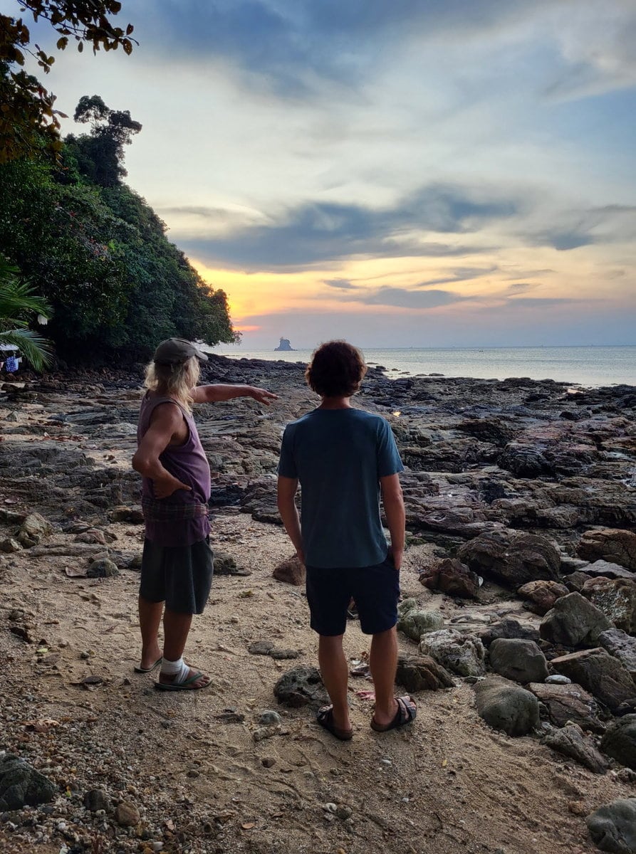 Koh Phayam Bungalow am Meer bei Juppi, dem deutschsprachigen Thai