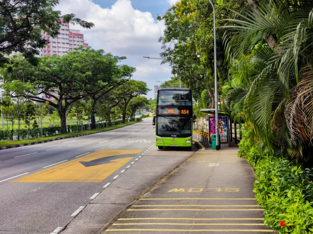 Bus in Singapur