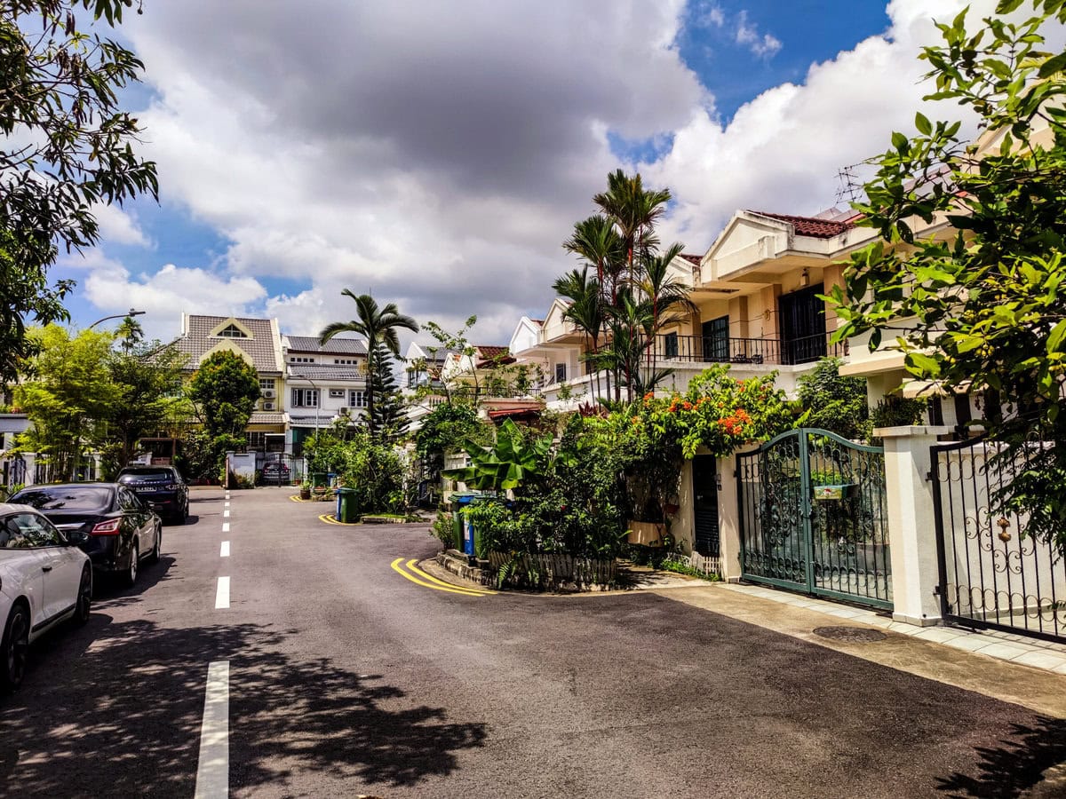 Seletar Hills in Singapur: Vorstadt Bezirk 