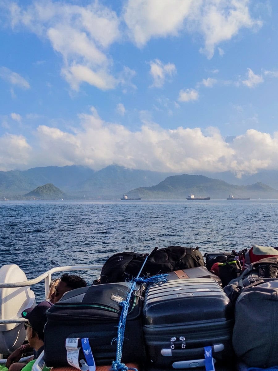Überfahrt von Bali nach Gili T
