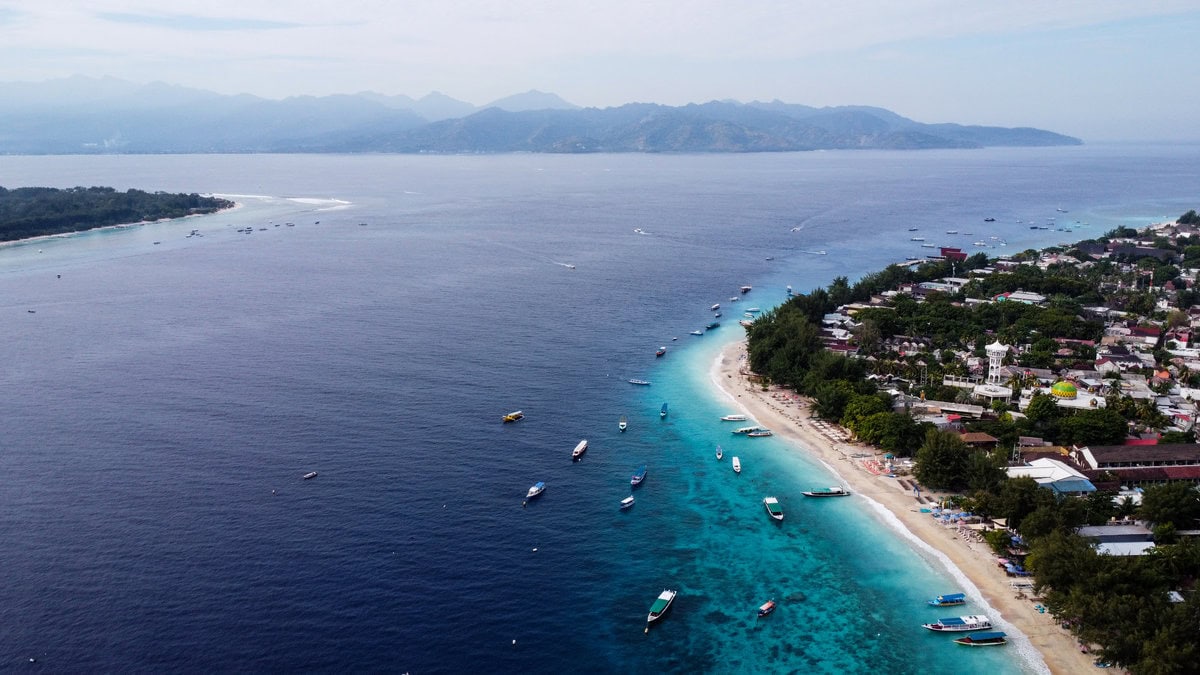 Schnorcheln an der Ostküste von Gili T