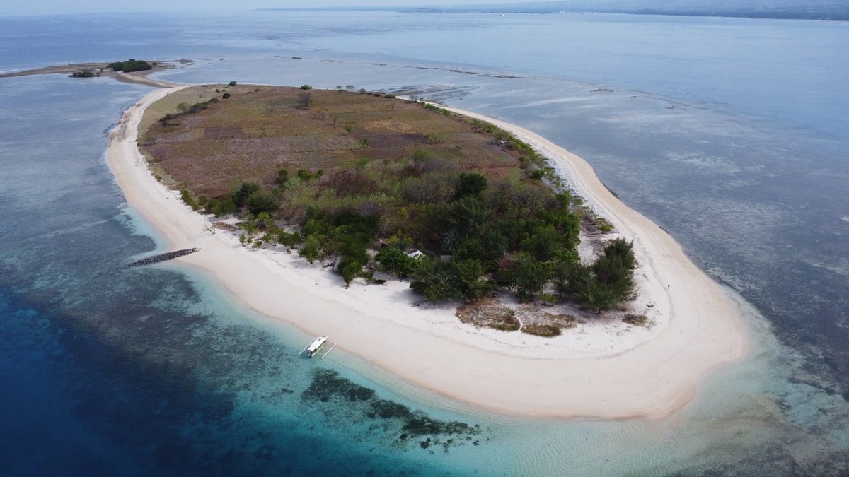 Gili Kondo von oben