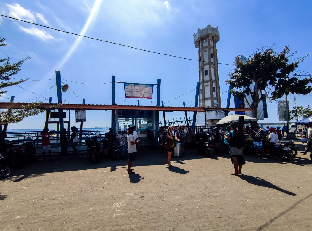 Hafen von Bangsal auf Lombok