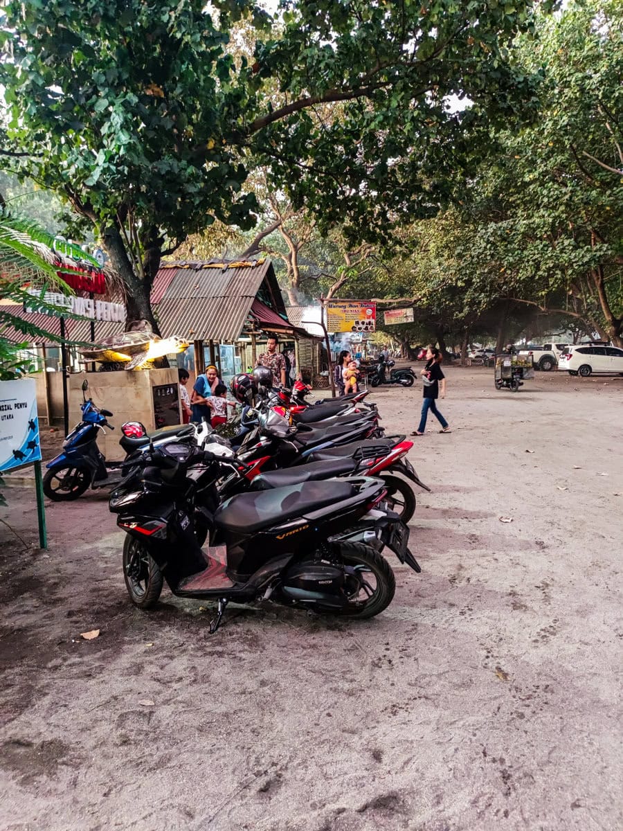 Roller fahren und Roller mieten auf Lombok
