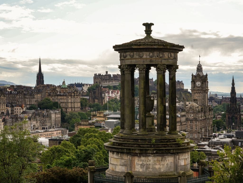 Calton Hill: Bester Ausblick von Edinburgh