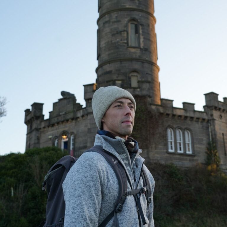 Chris von Reisekröten präsentiert seine Geheimtipps und Insidertipps für Edinburgh
