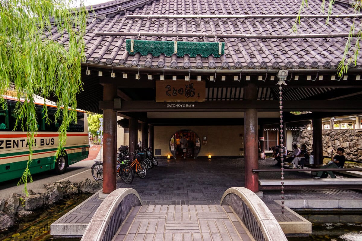 Onsen in Kinosaki in Japan