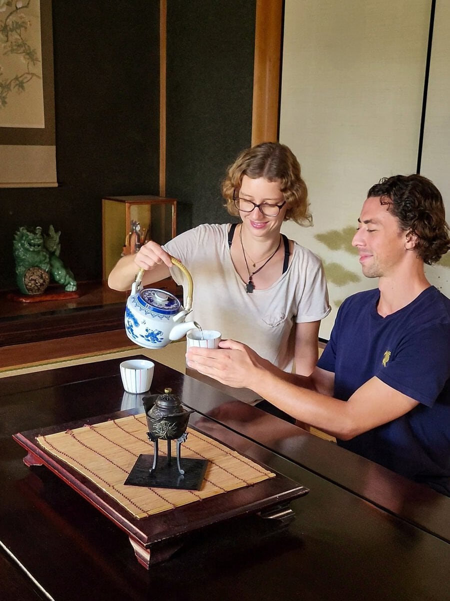 Japan Tee trinken & Housesitting