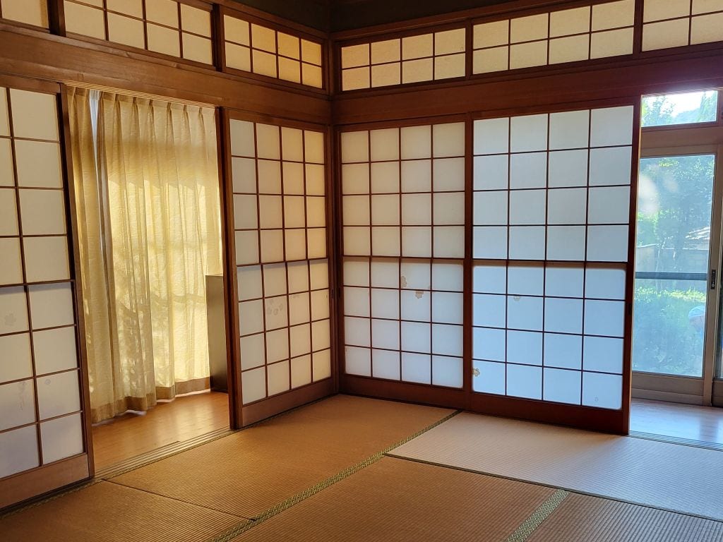 Tatami-Raum in einem J
japanischen Gästehaus