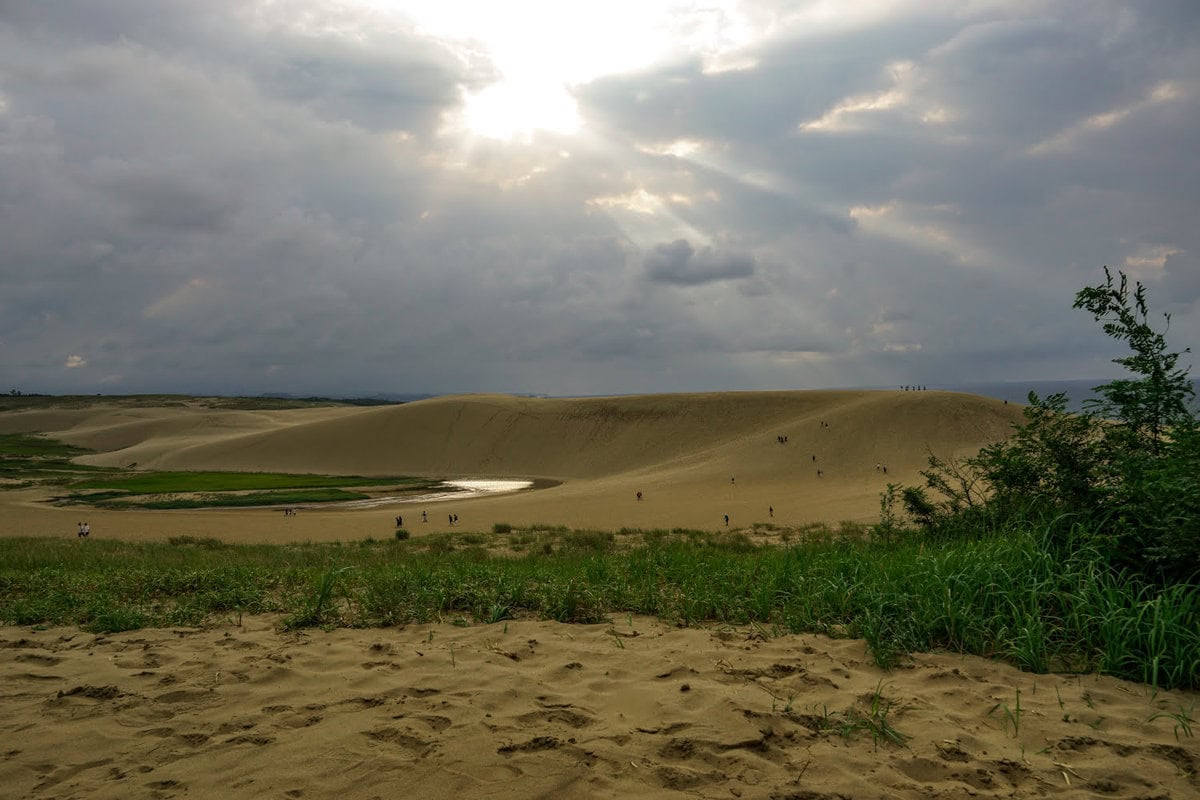 Tottori Sand Dunes Ausblick 