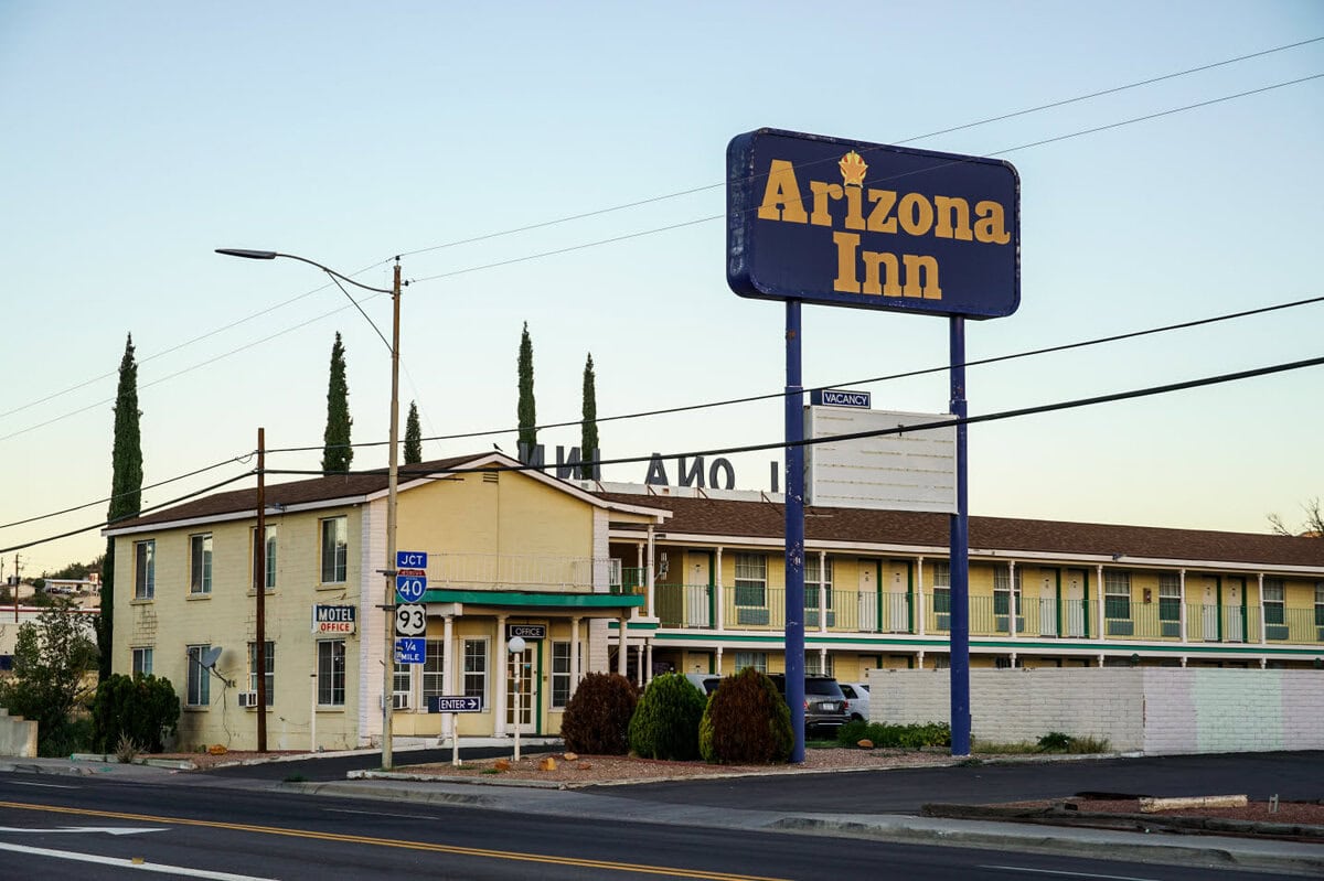 Arizona Inn in Kingman als Zwischenstopp zwischen Joshua Tree NP und Grand Canyon