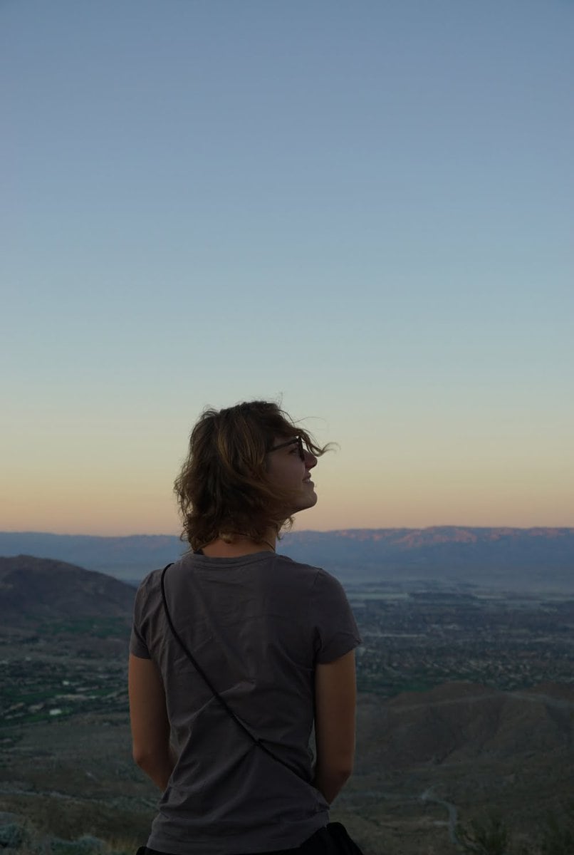 USA Rundreise: Sonnenuntergang in Palm Springs am Coachelle Valley ansehen