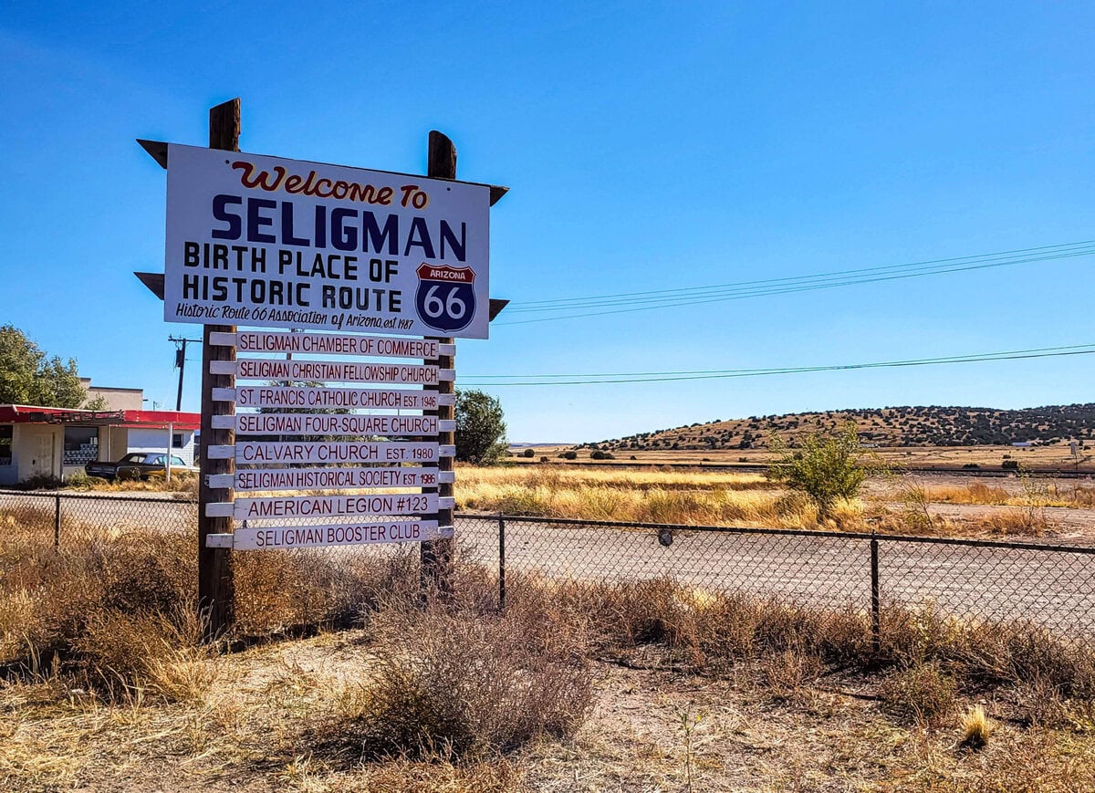 Seligman in Arizona