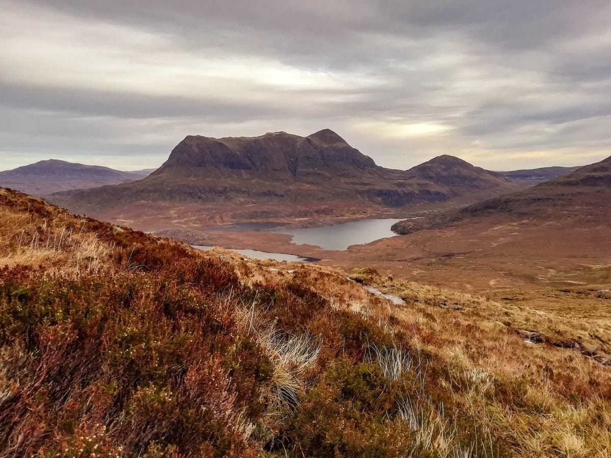 Wandern in den Highlands von Schottland