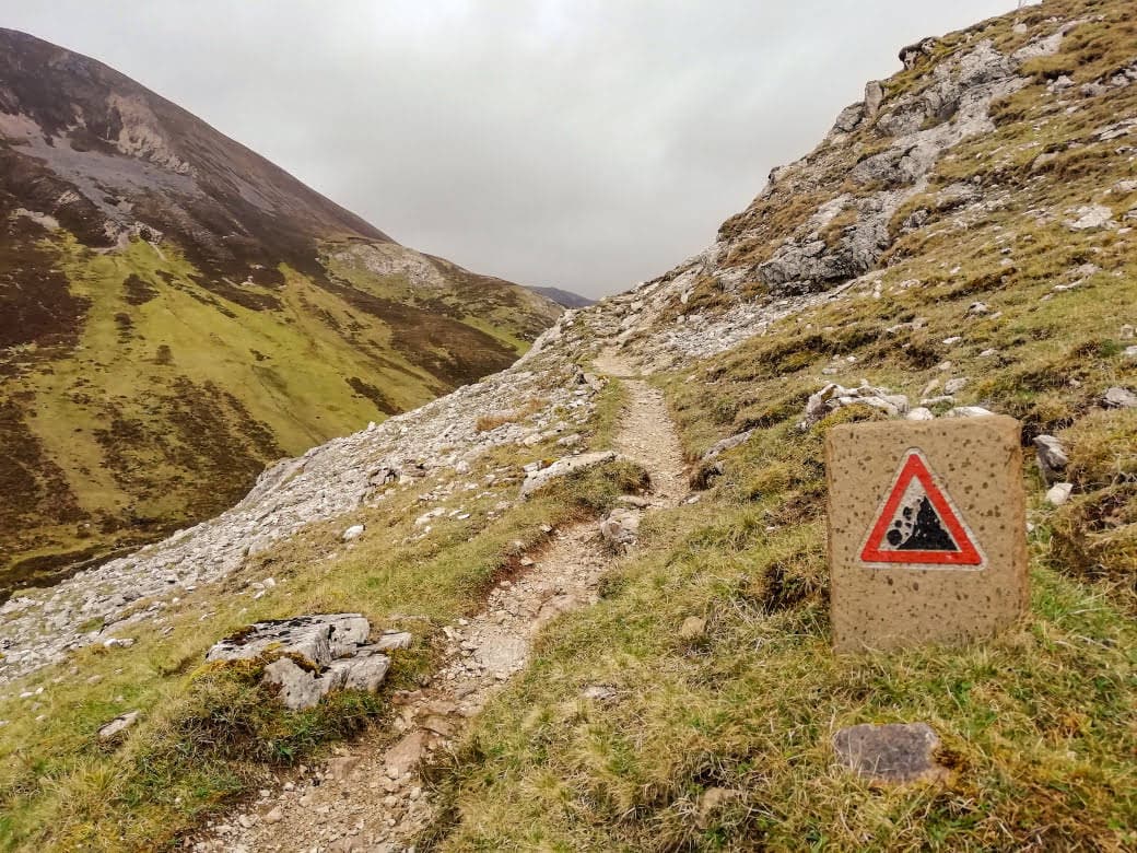 Wandern in den schottischen Highlands im Assynt Gebirge