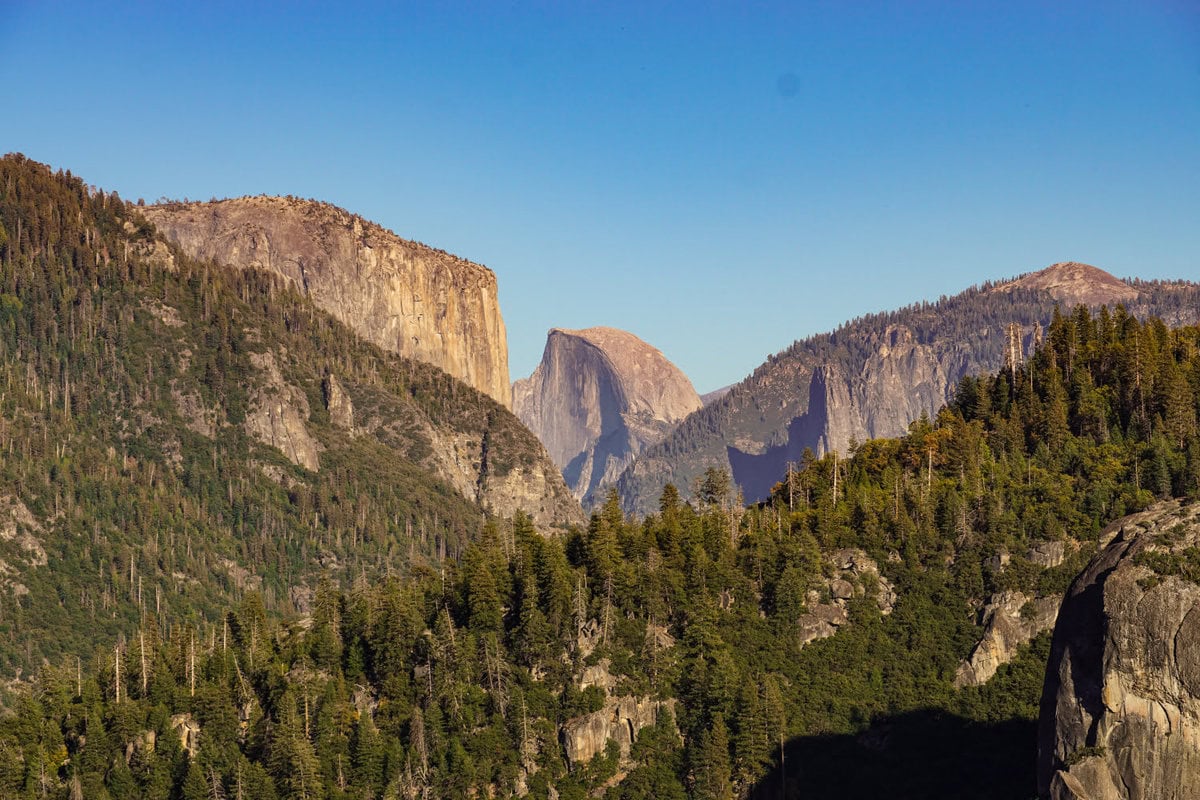 Geheimtipp für die Aussicht auf den Half Dome im Yosemite Nationalpark