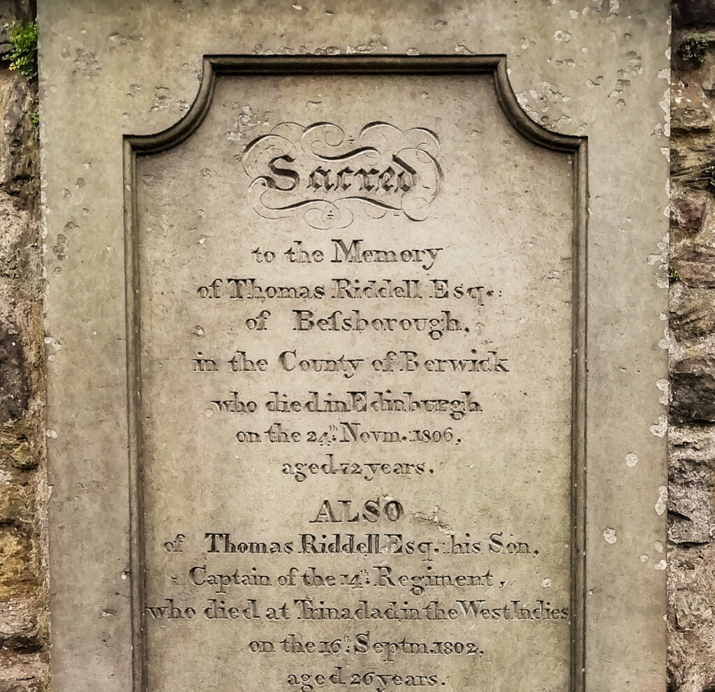 Harry Potter Edinburgh: Grab von Voldemort auf dem Greyfriars Friedhof