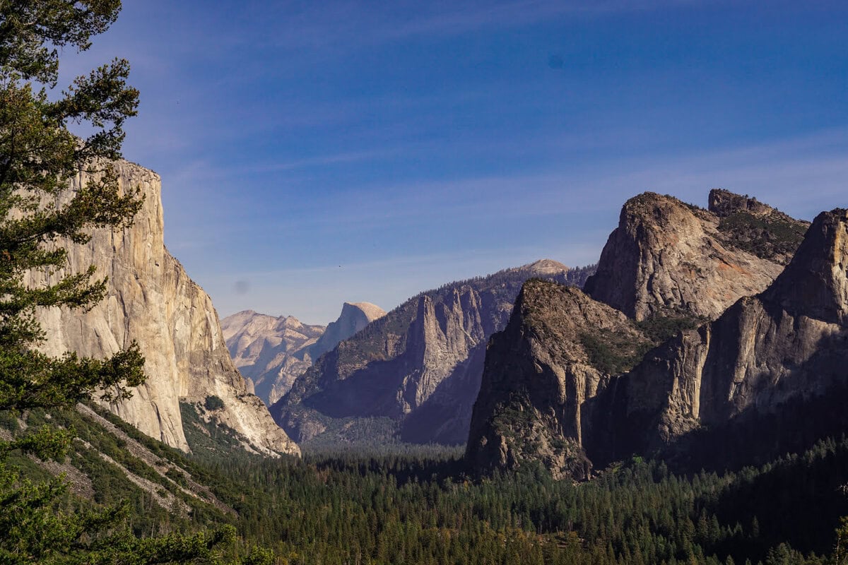 Tunnel View im Yosemite Nationalpark, einem der schönsten Nationalparks im Südwesten der USA!