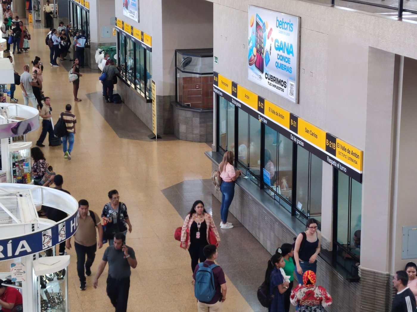 Im Busbahnhof Albrook in Panama City