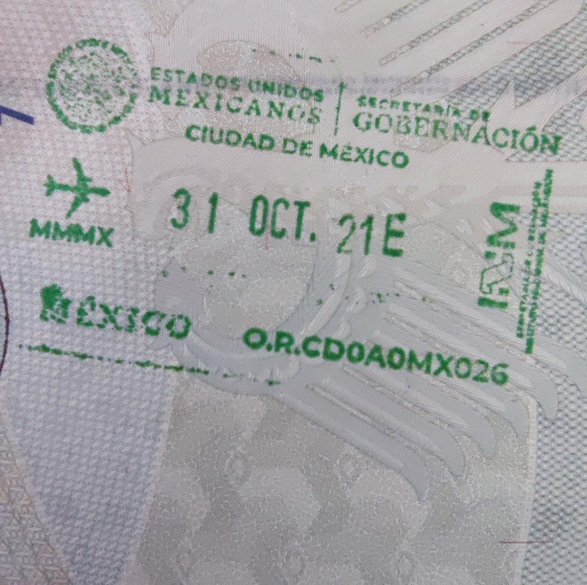 Einreise Stempel Mexiko bei Einreise ohne Rückflug Ticket