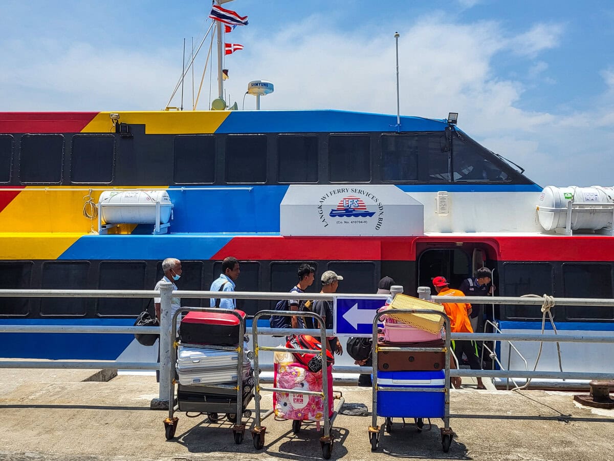 Fähre Satun Langkawi für die Einreise nach Malaysia