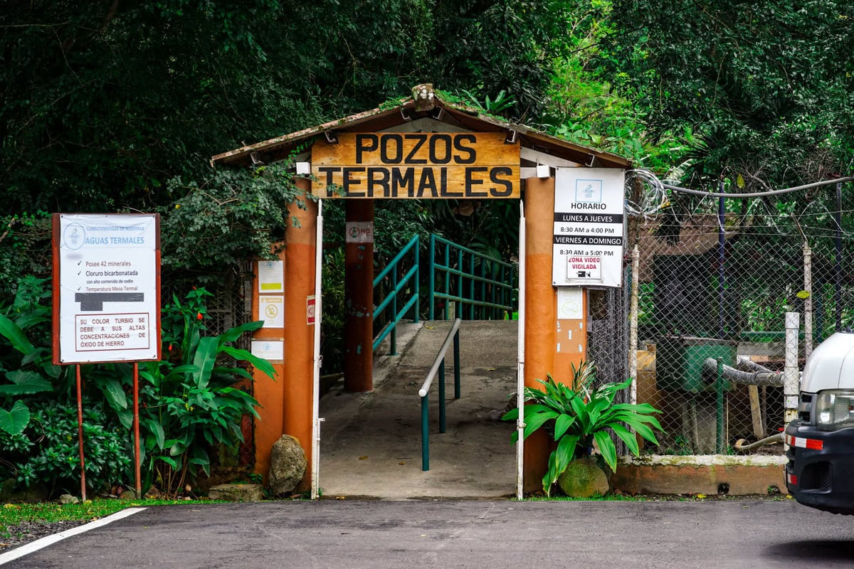 Thermalquellen in El Valle de Anton