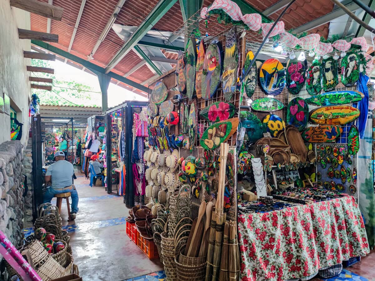 Markt von El Falle de Anton in Panama