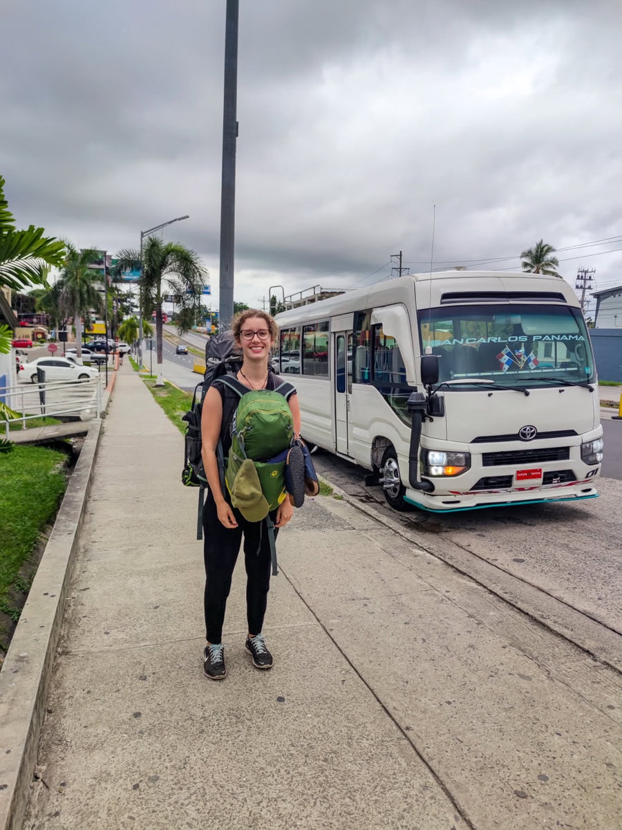Busfahren in Panama als Backpacker