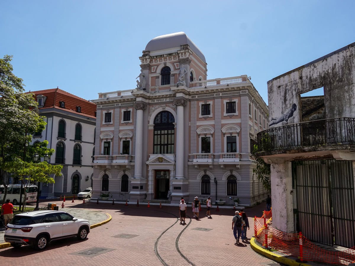 Gebäude am Independence Square in Panama City