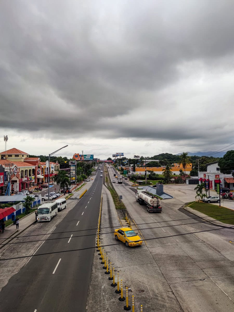 Retorno auf der Autobahn in Panama