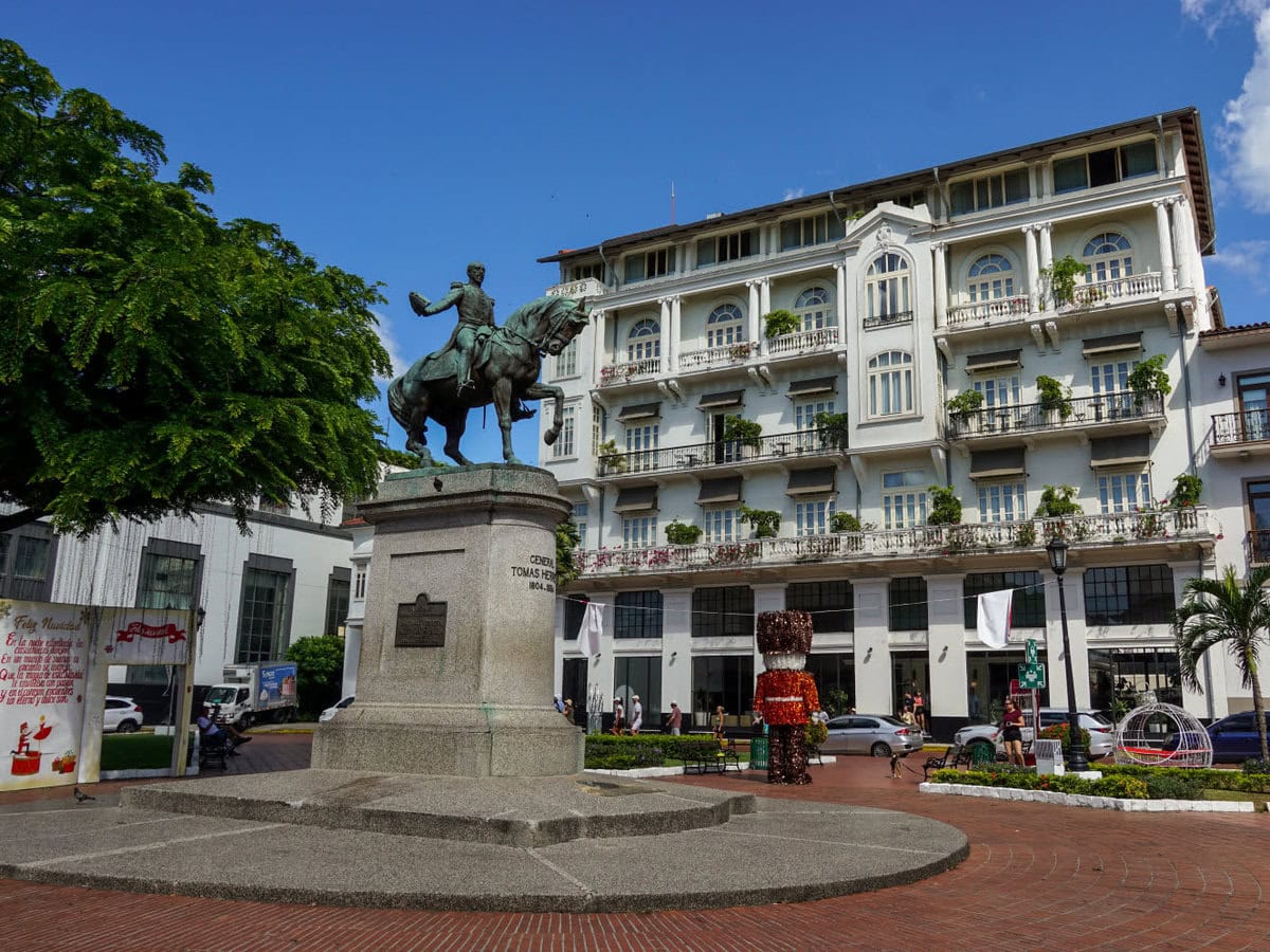 Plaza Herrera in Panama City Altstadt