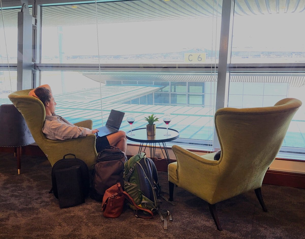 Sama Sama Lounge Kuala Lumpur Flughafen Satelite Terminal